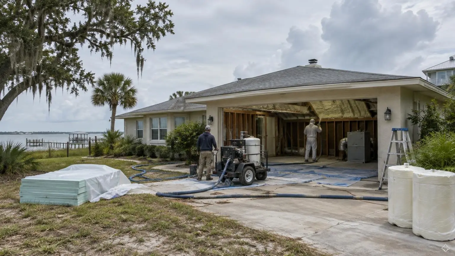 Spray Foam Insulation in Panama City, FL